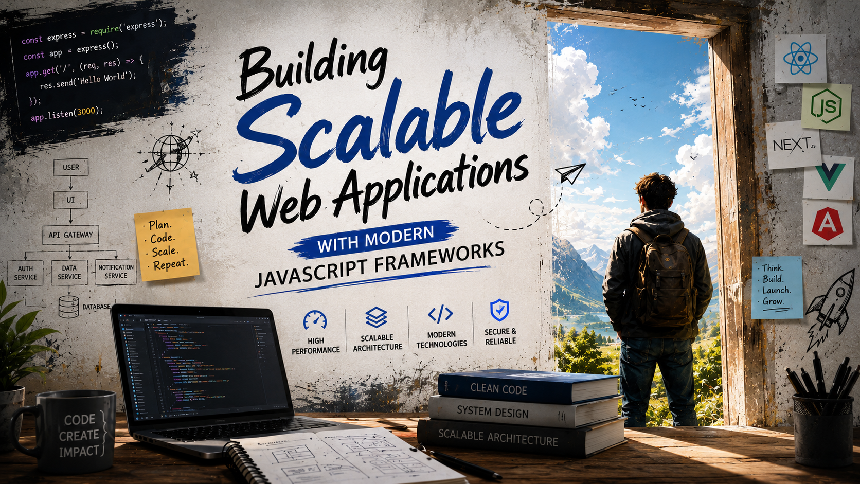 Building Scalable Web Applications with Modern JavaScript Frameworks