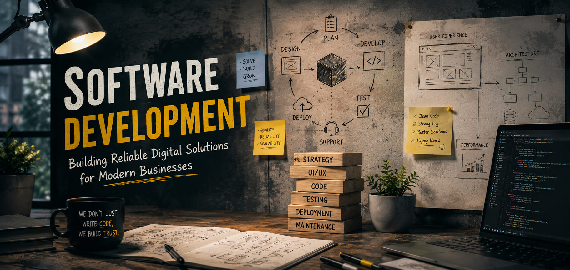 Software Development: Building Reliable Digital Solutions for Modern Businesses
