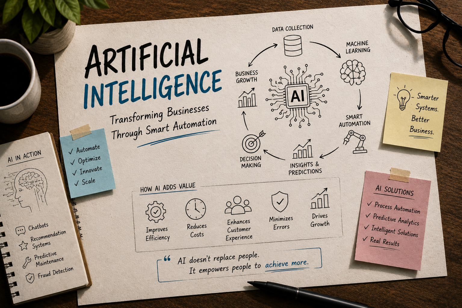 Artificial Intelligence: Transforming Businesses Through Smart Automation