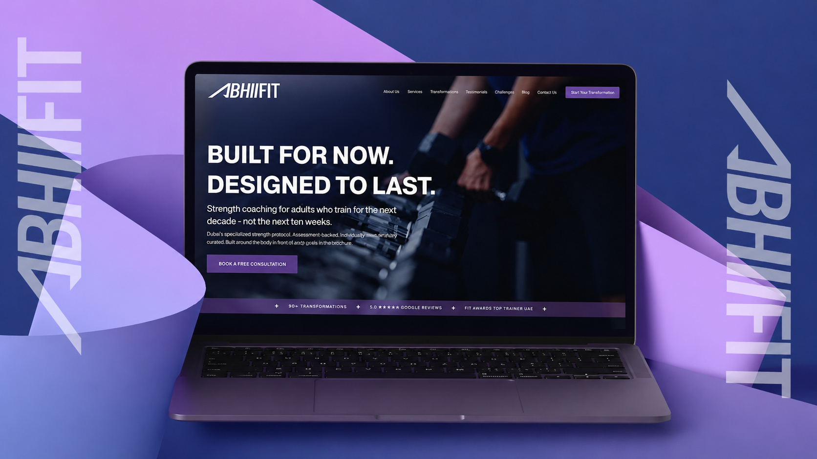 Fitness Website Development